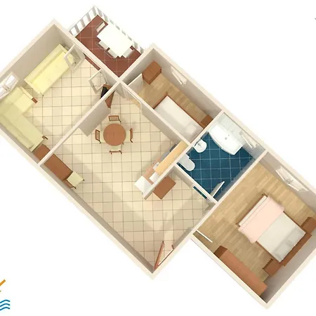 Apartment With A Parking Space - 7221